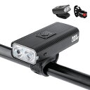自転車ライト LED USB充電式 テールランプ 防水 後付け バイクライト 明るい ヘッドライト テールライト 前後セット ロード自転車 屋外照明器具 災害 ...