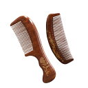 ヘアブラシ 木製 頭皮マッサージ ヘッドスパ 天然木 月型 花柄 彫刻 櫛 レトロ 高級 プレゼント 毛穴 頭皮ケア ヘッドマッサージ メンズ レディース 父の...