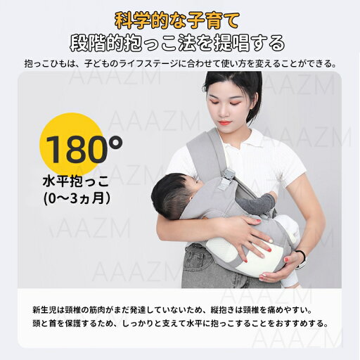 軽い 持ち運び便利 かさばらない セカンド 妊婦 サイズ調節可能 抱っこひも スリング ヒップシート ベビースリング 片手抱っこ コンパクト お出かけ 出産祝い 新生児 ベビーキャリア 通気 四季汎用 男女兼用 疲れにくい 通気 装着簡単 負担軽減 前向き おんぶ紐
