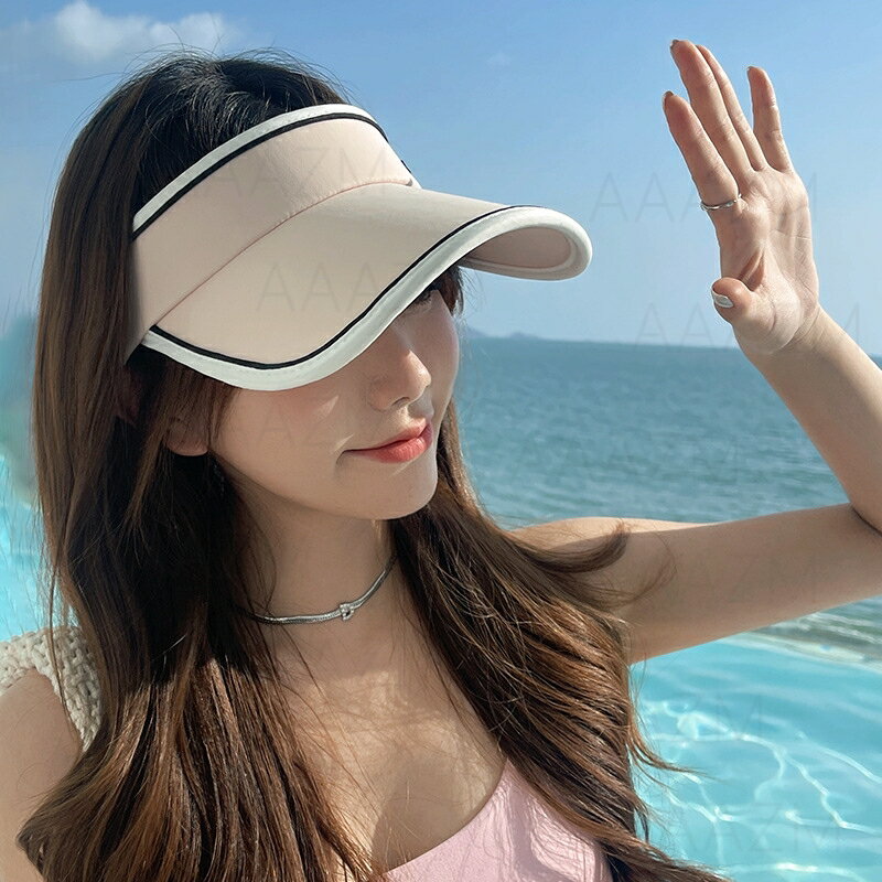 サンバイザー レディース uvカット 女性用 日焼け止め帽子 おしゃれ つばが大きい ...