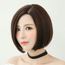 フルウィッグ 女性 自然 ボブ セミロング かわいい おしゃれ ウィッグ レディース用 小顔効果 ファッション 可愛い ロング ヘアウィッグ ぱっつん前髪 ウィッグネット付き 混色 ブラック ライトブラウン ダークブラウン かぶるだけ 仮装 コスプレ ミディアム かつら 送料無料