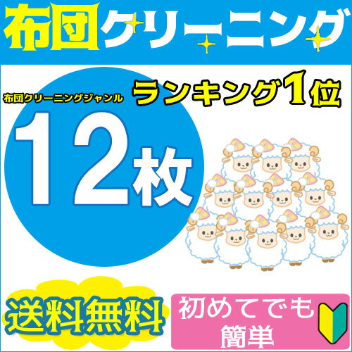 布団クリーニング12枚★1位獲得 ホテル旅館保育園幼稚園寝具☆法人様大量注文歓迎★羽毛布団 羊毛布団なんでもOK【送料無料】 ふとんクリーニング こたつ布団楽天スーパーSALE