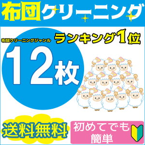 布団クリーニング12枚★1位獲得 ホテル旅館保育園幼稚園寝具☆法人様大量注文歓迎★羽毛布団 羊毛布団なんでもOK【送料無料】 ふとんクリーニング こたつ布団楽天スーパーSALE