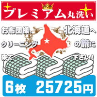 布団クリーニングクリーニング丸洗い6枚セット【送料無料布団丸洗い】ふとんクリーニング羽毛布団羊毛布団
