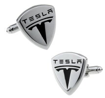 テスラロゴ【送料無料】カフスボタン/カフリンクス_teslamotors