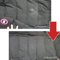 カナダグースダウンジャケットの色掛け・色剥げ・退色補修canadagoose【デラックス仕上げ+クリーニング料込】