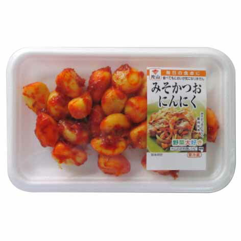 片山食品）トレー入りみそかつおにんにく105g6パックセット