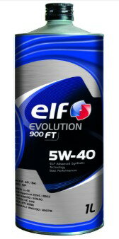 【ELF】エンジンオイル　エボリューション 900 FT 5W-40 1L　【自動車専用】