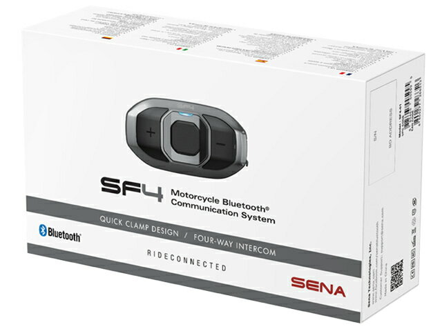 SENA Bluetooth ワイヤレスインカム SF4パック【新HDスピーカー同梱】【ポイント5倍】【コンビニ受取対応商品】【送料無料】