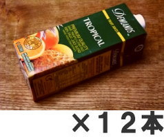 12本まとめ買いで激安！DEWLANDS TROPICAL MIXデューランド　トロピカルミックスジュース1,000ml　12本パック　【送料一律500円】
