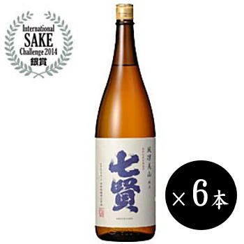 【送料無料】【6本セット】七賢 純米 風凛美山 ふうりんびざん 1800ml 【離島・沖縄県へのお届けは別途送料がかかります】【クール便は..