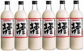 若竹屋 あまざけ 甘酒 720ml 6本セット 【送料無料】【離島・沖縄県へのお届け不可】【クール便は送料無料の対象外です】 [1724]