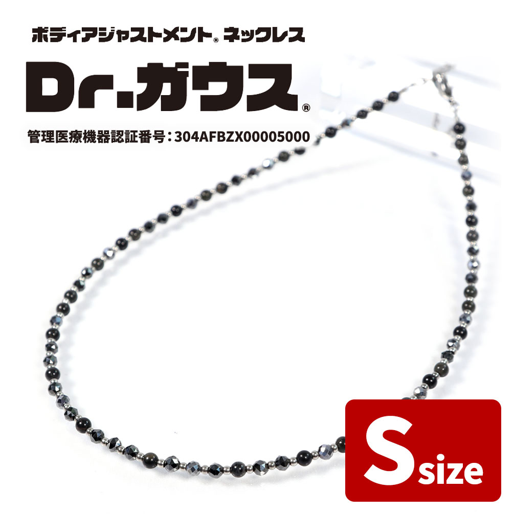 Dr.ガウス ドクターガウス 45cm Sサイズ 磁気ネックレス 管理医療機器 磁気治療器 正規品 スポーツ アスリート 肩こり スポーツアクセサリー メンズ レディース ユニセックス プレゼント ギフト 敬老の日