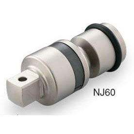 乐天商城 - TONE（トネ） インパクト用ボールジョイント NJ60 ●差込角19.0mm（3/4inch） ●出力角19.0mm（3/4inch）差込角（ピン&Oリング）
