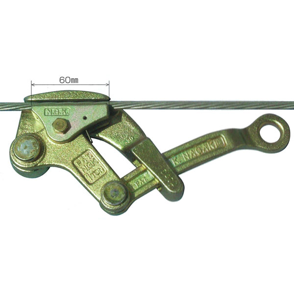 NAGAKI（永木精機）:バンノーカムラー カバー付き 10103 掴線器 カムラー ワイヤー締結 柵張り 10003 MWS20HB