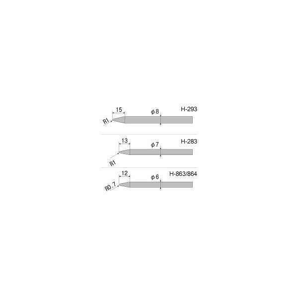 HOZAN(ホーザン)の一覧はこちら全長 80mmポイントタイプ B□適応機種 H-869/860JANCD:4962772038642【銀行振込・コンビニ決済】等前払い決済予定のお客様へ当商品は弊社在庫品ではなく、メーカー在庫品です。在庫確認後に注文確認を行い、お支払いのお願いを送信させて頂きます。休業日、14:00以降のご注文の場合は翌営業日に上記手続きを行います。お時間が掛かる場合がございます。