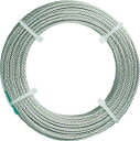 TRUSCO(トラスコ中山) ステンレスワイヤロープナイロン被覆 Φ2.0(2.5)mmX50 CWC-2S50