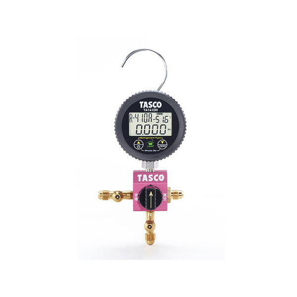 イチネンTASCO （タスコ） （ケース付き） R410A/R32デジタルシングルマニホールドキット TA123DVH-1