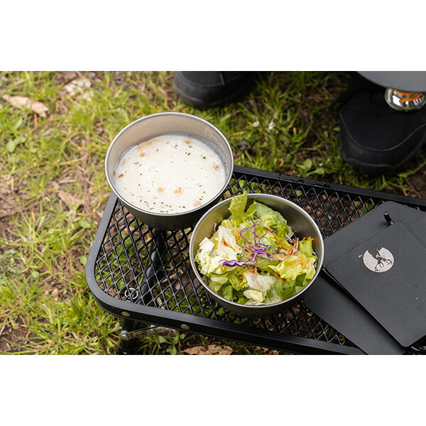 CAPTAIN STAG（キャプテンスタッグ） チタン製ボウル400 UH-4508 アウトドア キャンプ ピクニック 食器..