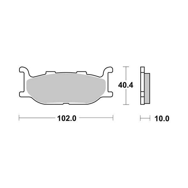 �֥졼���ѥå� SA �ʥե���ȡ�:��YAMAHA��BOLT/C-spec/R/ABS��14-21�� 07YA27SA