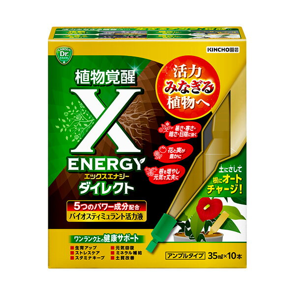 X-ENERGYダイレクト アンプルタイプ 35ml×10本 4975292605140