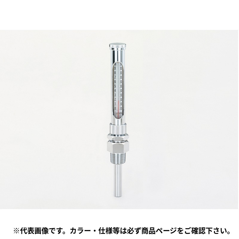イチネンTASCOの一覧はこちら分類：測定器 ＞ 接触式温度計【仕様】■ 取付ネジ径R1/2■ 表面クロムメッキ仕上げ■ 冷却配管、ボイラー配管の温度管理用【特長】□ ユニオンスリープタイプでネジ部が自在に動き、表示部の位置決めが安易にできます。【詳細スペック】温度範囲：0～＋50度感知部長 L（mm）：25JANCD:4528422530081【銀行振込・コンビニ決済】等前払い決済予定のお客様へ当商品は弊社在庫品ではなく、メーカー在庫品です。在庫確認後に注文確認を行い、お支払いのお願いを送信させて頂きます。休業日、14:00以降のご注文の場合は翌営業日に上記手続きを行います。お時間が掛かる場合がございます。