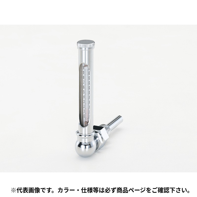 イチネンTASCO （タスコ） 2重管温度計L型（0～+100℃） TA408KB-75C 測定器