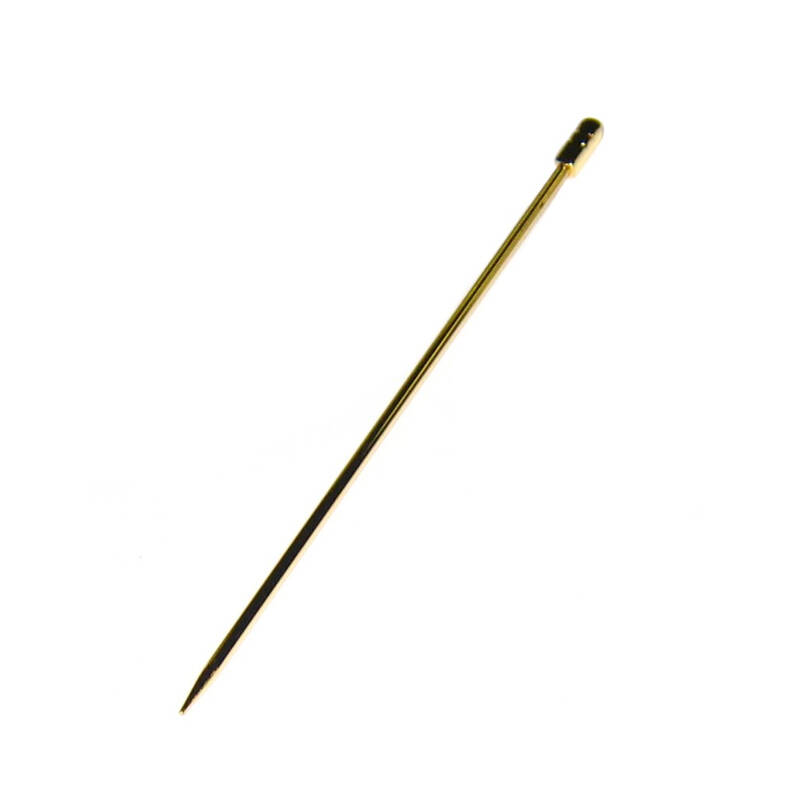 EBM 18-8 カクテルピン （6本入） 金メッキ 角棒型 5684101