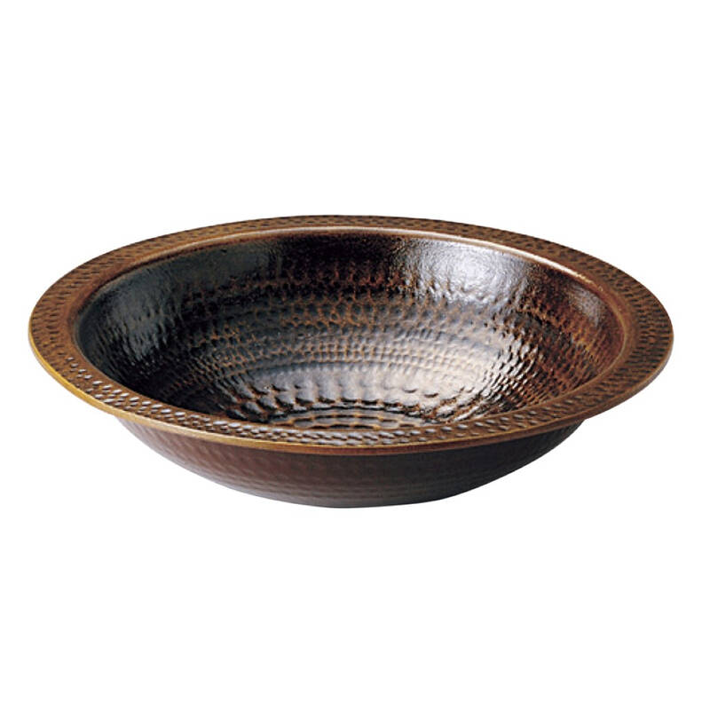 EBM アルミ 電磁用うどんすき （あめ釉） 24cm 8493910