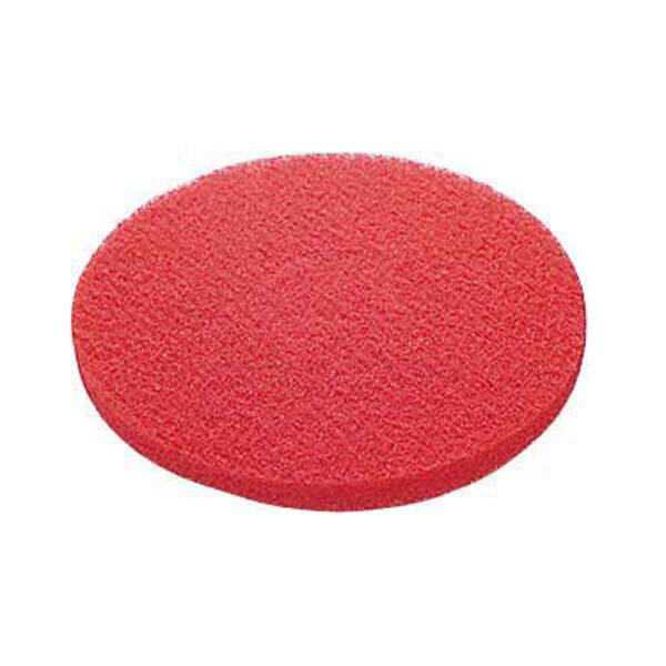 CONDOR（コンドル） 【5枚入】51ラインフロアパッド9インチ 赤 （ポリシャー 保守...