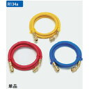 イチネンTASCO (タスコ) 異径チャージホース 100cm TA134R-1 R134a セット(100cm 赤) 1本 TA134R-1