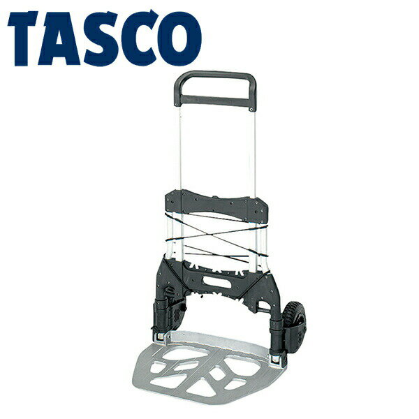 イチネンTASCO （タスコ）:折リタタミハンドトラック（大） TA821YM 荷役工具 運搬車・台車