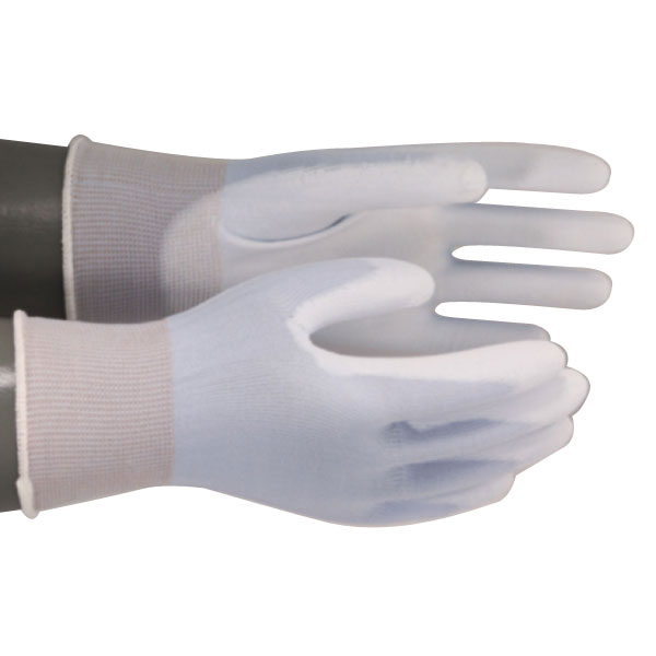 おたふく手袋:Vシリーズ ウレタン背抜 A-33 M 細かな作業向きの背抜きグローブ 210887