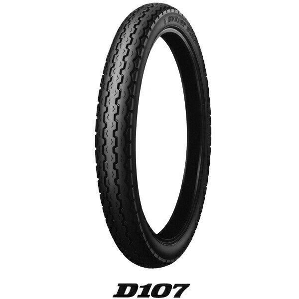 DUNLOP�ʥ�����åס� D107 ��REAR�� 2.50-17 43L ��6PR�� WT 242419