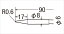 goot（グート）（太陽電機産業）:替銅こて先 Φ6-8×90mm TD-68B はんだこて こて先 銅こて先 替こて先 φ6-8×90mm