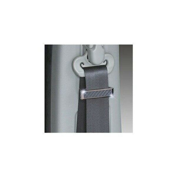 セイワ 車用 シートベルトストッパー スリム カーボンタイプ W768 4905339107689