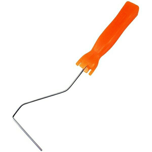 大塚刷毛製造:ミニスモールローラー4インチ専用ハンドル 短柄 1631410001 sogyo2024 塗装 ローラー 油性 水性 FRP ローラーハンドル