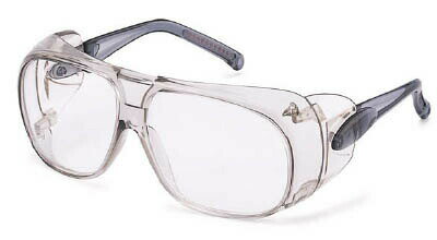山本光学:二眼型保護メガネ（フレームタイプ）曇り止め仕様セーフティグラスレンズ色:クリアテンプルカラー:スモーク YS-75 二眼型セーフティグラス（ノンスリップラバー付） 二眼型セーフティグラス（1個） YS75PETAF オレンジブック