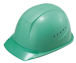 谷沢製作所:エアライト搭載ヘルメット通気孔付き（PC製・透明ひさし型） 帽体色 グリーン 1610-JZV-V3-G2-J オレンジブック 7583371
