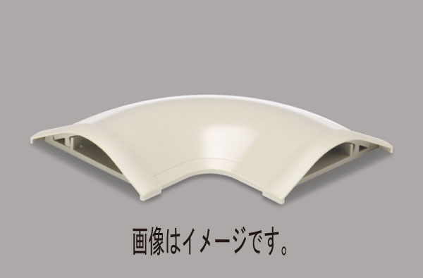 マサル工業 【10個入】ガードマン2R型付属品 平面マガリ 5号 グレー GAM51-10