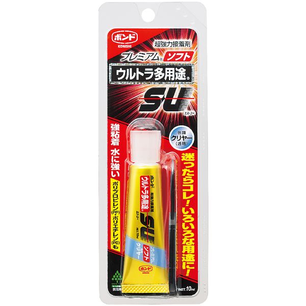 コニシ ウルトラ多用途SU プレミアムソフト クリヤー 10ml #05139