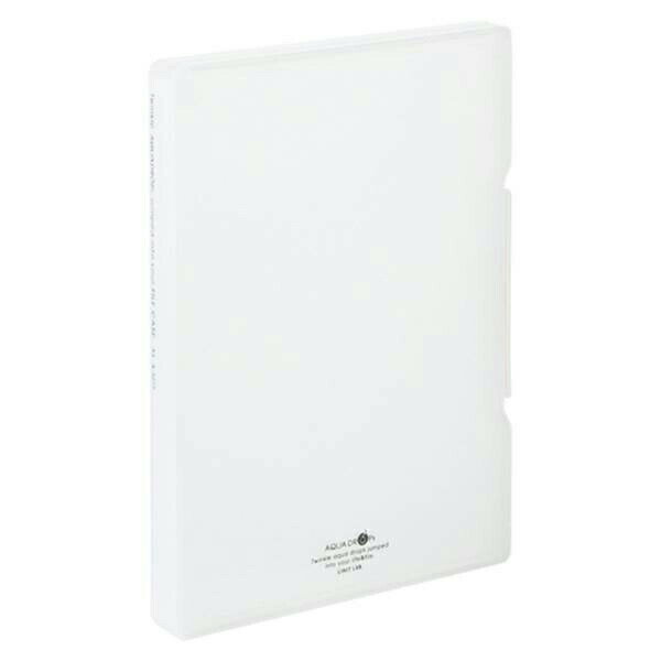 LIHIT LAB.（リヒトラブ） AQUA DROPs ファイルケース A4判 乳白 A-5029-1 A-5029-1