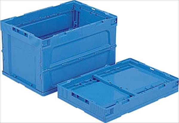 サンコー（三甲） オリコン フタなし 青 幅530×奥366×高325mm 容量:51.6リットル オリコンP51B（フタナ..