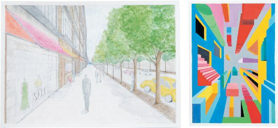 アーテック 一点透視シートB3（10枚組） 13015