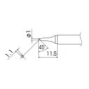 HAKKO（白光）: こて先/1BC型面のみ T13