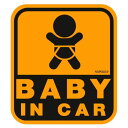 ナポレックス:セーフティサインステッカー 【BABY IN CAR】 SF-19