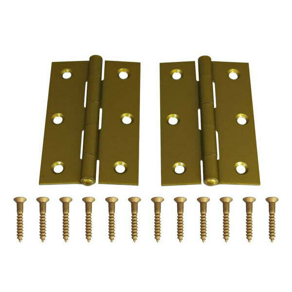ハイロジック ゴールド蝶番 89mm 2枚入 72618