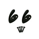 ハイロジック コートフック ブラック 入数1袋 (2個) 17791