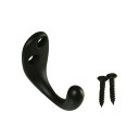 ハイロジック コートフック 黒 T-652 入数1個 T-652