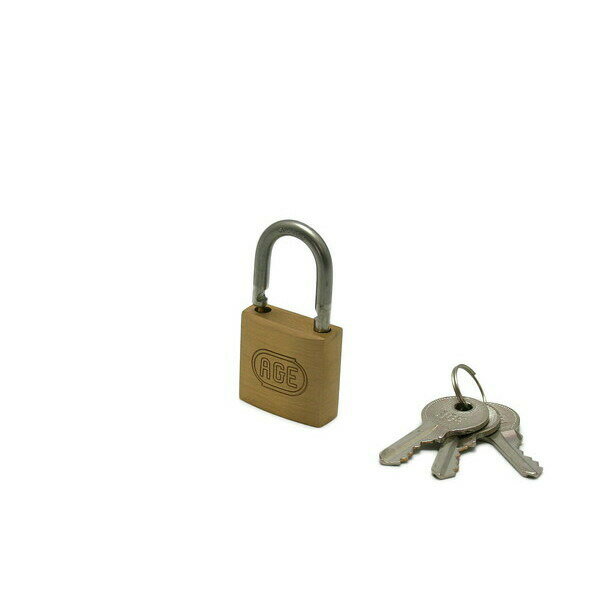 ハイロジック ステンレス弦Wロックシリンダー南京錠 30ミリ同一鍵 鍵番指定 同一 入数1個 G-022